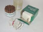 Dept 56 Village - White AC/DC 3 Prong Adapter + Wooden Flexible Picket Fence