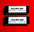Akai Mpc 3000 Osv3.11 Eprom Firmware Upgrade Set / New Rom Update Chips