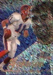 1998 Flair Showcase Row 1 Buffalo Bills Football Card #50 Rob Johnson