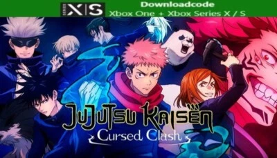 NEU für XBOX One Series X S Spiel Jujutsu Kaisen Cursed Clash Download Code Key - Bild 1 von 4
