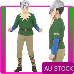 Kids Horrible Histories Viking Boy Costume Child Boys Book Week Giant Warrior - Picture 1 of 5