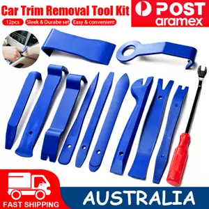 12x Car Trim Removal Tool Kit Set Door Panel Auto Dashboard Interior Plastic AU - Picture 1 of 11