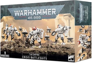 Warhammer+40K+-+Tau+Xv8+Crisi+Battlesuit+Team Warhammer+40K+-+Tau+Xv8+Crisi+Batt - Foto 1 di 12