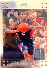 Joe Johnson Topps Chrome 07-08 #2 Atlanta Hawks