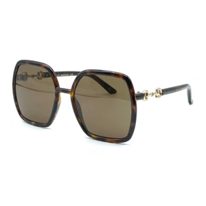 Gafas de sol Gucci GG0890S 002 para mujer con marco Havana/lentes marrones - Imagen 1 de 5