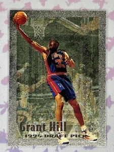 Grant Hill 1994-95 Topps en relieve plata #103 - Imagen 1 de 2
