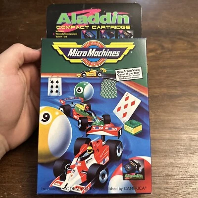 Totalmente Nuevo - Micro Máquinas - Aladdin Deck Enhancer (Nintendo NES) Sellado Foto 1 de 4