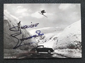 12201 Egon Zimmermann AUT Ski Alpin Autogrammkarte original signiert - Bild 1 von 2