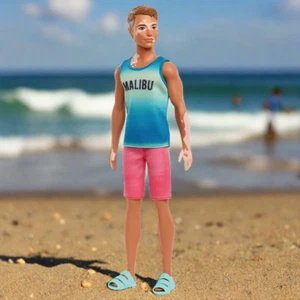 Bambola Ken Fashionistas 192 - Malibu Tank - Foto 1 di 24