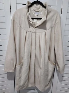 Forever New Coat Wool Blend Jacket Long Womans Size 10 - Picture 1 of 8