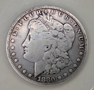 Coin, 1880-O Morgan Silver Dollar, Circulated - Picture 1 of 12