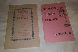 Magic History Books Brown Smith Houdini Hoffmann Pratt Reginald Scot Dean Frost - Bild 1 von 9