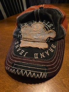 Extremely Rare Vintage True Religion Buddha Cap Hat - Distressed - Picture 1 of 9