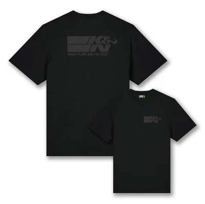 K&N Motorsport Logo Fan T-Shirt - Filters Automotive Car Professional Workwear - Image 1 of 4