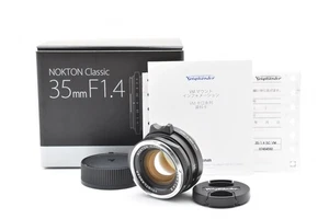 【SIN USAR en caja】 Lente Voigtlander NOKTON Classic 35 mm F1.4 II SC VM Leica M JAPÓN - Imagen 1 de 12