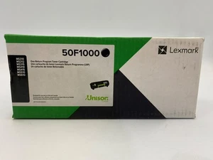 Lexmark Genuine 50F1000 Black Toner Cartridge MS310 MS410 MS510 - Bild 1 von 3