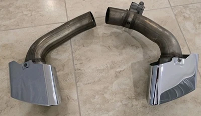 BMW X6 F16 2015-2019 3,0 L silenciador trasero puntas de escape OEM #CUT Foto 1 de 4