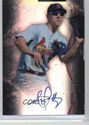 2014 Bowman Sterling Prospect Refractor /150 Stephen Piscotty #BSPA-SP Auto - Image 1 of 2