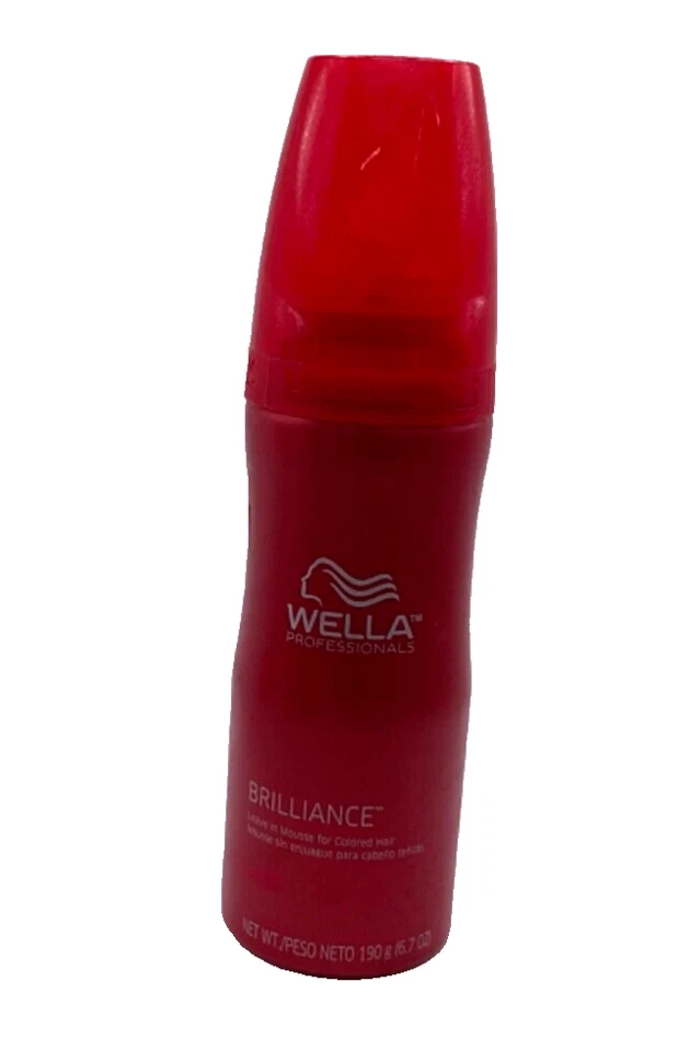 Mousse sin enjuague Wella Brilliance para cabello teñido/ 6,7 oz Foto 1 de 1