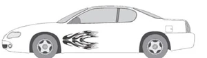 VINYL GRAPHIC #A718 SIDE DECAL AUTO SUV VEHICLE CROSS OVER TRIBAL TRUCK SUV - Bild 1 von 3