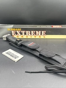 Schrade BTO1 BT01 Extreme Survival Hunting Knife with Sheath - in Box - Picture 1 of 15