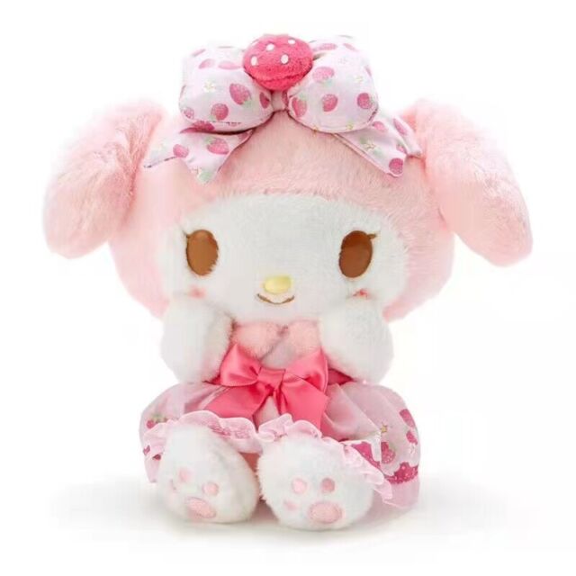 Novo Kawaii Anime Cartoon Bonito 20Cm Kuromi de Pelúcia Boneca