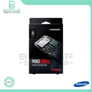 MZ-V8P2T0B/AM Samsung 980 PRO 2TB PCI-Express 4.0 x 4 NVMe M.2 SSD New Sealed - Afbeelding 1 van 3