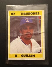1987-88 Ozzie Guillen Venezuelan Winter League Sticker #87
