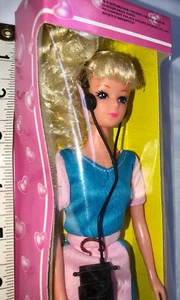 Auriculares divertidos de muñeca de moda Wendy de colección años 80 años 90 de lote antiguo - Imagen 1 de 11
