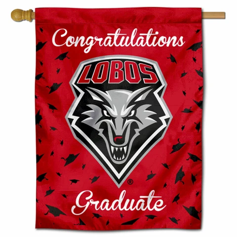 University of New Mexico Graduation Gift Decorative Flag Cover