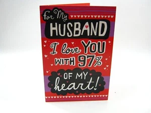 Funny Goofy Valentines Day Card from Wife to Husband - Picture 1 of 2