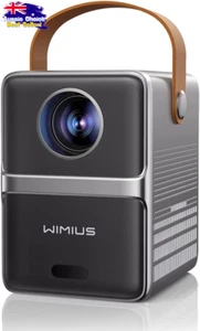 Mini 4K Projector 1080P 22000 Lumen Bluetooth Wifi Auto Keystone Zoom Movie - Picture 1 of 12