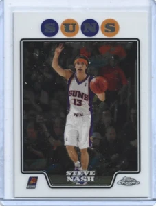 Steve Nash-Phoenix Suns-2008-09 Topps Chrome Basketball #13 - Picture 1 of 2