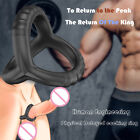 Penis Ring Reusable Silicone Cock Ring Enlargement Delayed Sex Toy For Adult Men