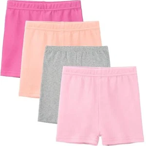Infant and Toddler Cotton Spandex Shorts Unisex Boy Girl Pink 3T - Picture 1 of 2