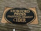 Stowford Press Cider Beer Bar Towel Good Condition