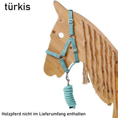L-Sport Set Halfter und Strick für kleines Holzpferd - Bild 1 von 4