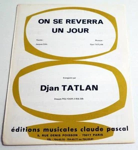 Partitur Noten DJAN TATLAN: Je Ne Suis Là Pour person * 70er Callander - Bild 1 von 1