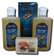 Olio d'Argan puro biocertificato 500 ml. + sapone d'Argan omaggio
