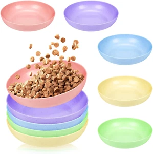 10 Pieces Whisker Fatigue Relief Cat Bowl, 5.6 Inch Shallow Cat Food Dish Wide C - Picture 1 of 7