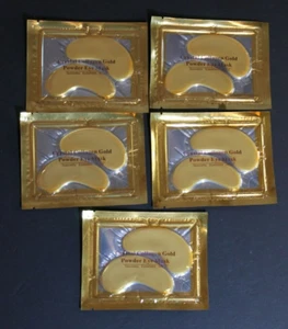 Crystal Collagen Gold Powder Eye Mask Patch Dark Circle (5 pair) Anti-Aging - Picture 1 of 4