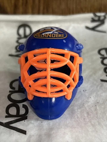 NHL Hockey Mini 1.5" Franklin Gumball Machine Goalie Helmet New York Islanders Cover