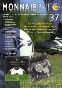 MAGAZINE DE LA MONNAIE ROYALE DE BELGIQUE n°37 - Imagen 1 de 1