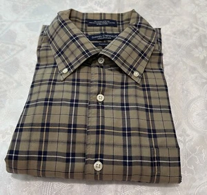 Daniel Cremieux Tailored Fit Shirt Plaid Long Sleeve Button Up XL - Picture 1 of 13