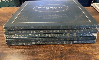 basic library of the world's greatest music Vinyl Albums Volumes 3, 4, 5, 6 & 7 - Image 1 of 4