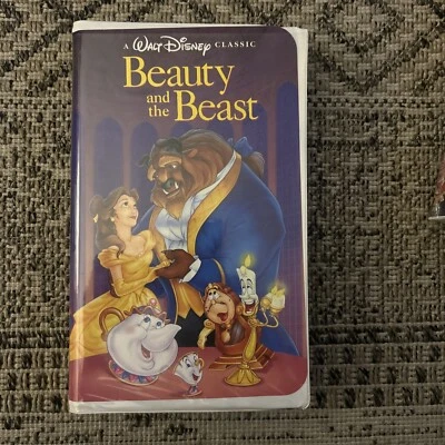 Black Diamond Classic RARE Walt Disney's Beauty and The Beast VHS 1992 Foto 1 de 3