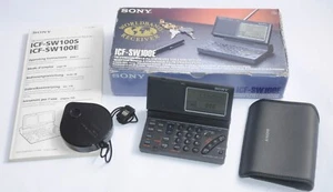 Sony ICF-SW100 World Band Radio SW/MW/LW/FM SSB récepteur à ondes courtes * EN BOÎTE * - Photo 1/6