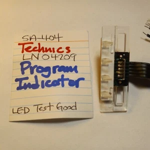 📈 TECHNICS ⚡️ LN04209 LED LAMP PCB PROGRAM INDICATOR ⚡️ SA-404 STEREO RECEIVER - Picture 1 of 7
