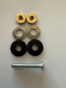 Harley Cat Eye Dash #6 Terminal Post Kit 1938-46 Knucklehead WLA UL OEM 4509-38B - Picture 1 of 4