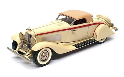 Minimarca 43 scala 1/43 CS4D - 1933 Duesenberg Rollston JN Clark Gable - crema - Immagine 1 di 4